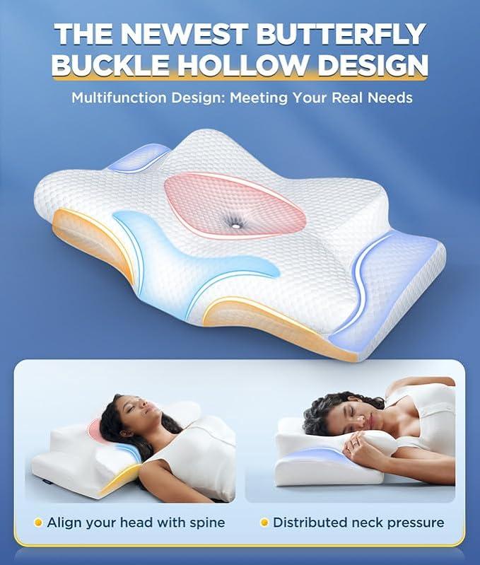 SomnaBloom™ Relief Pillow